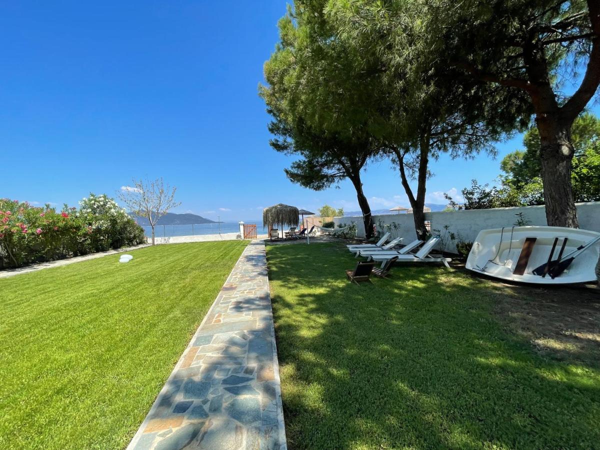 Pampas Seafront Villa, 6 Bedrooms, North Evvoia Kanatadhika Luaran gambar