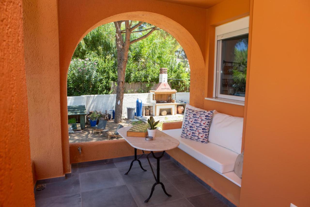 Pampas Seafront Villa, 6 Bedrooms, North Evvoia Kanatadhika Luaran gambar