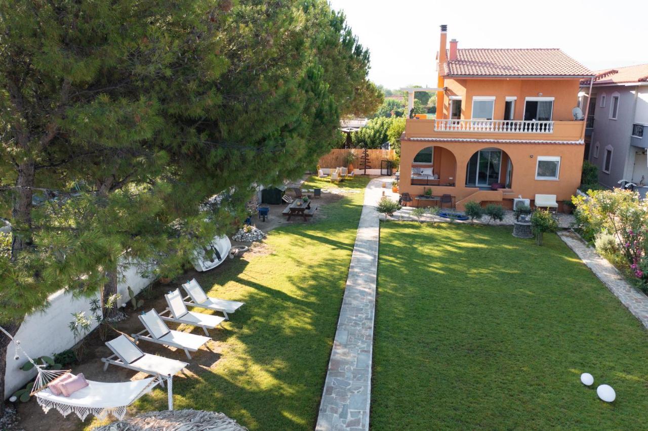 Pampas Seafront Villa, 6 Bedrooms, North Evvoia Kanatadhika Luaran gambar