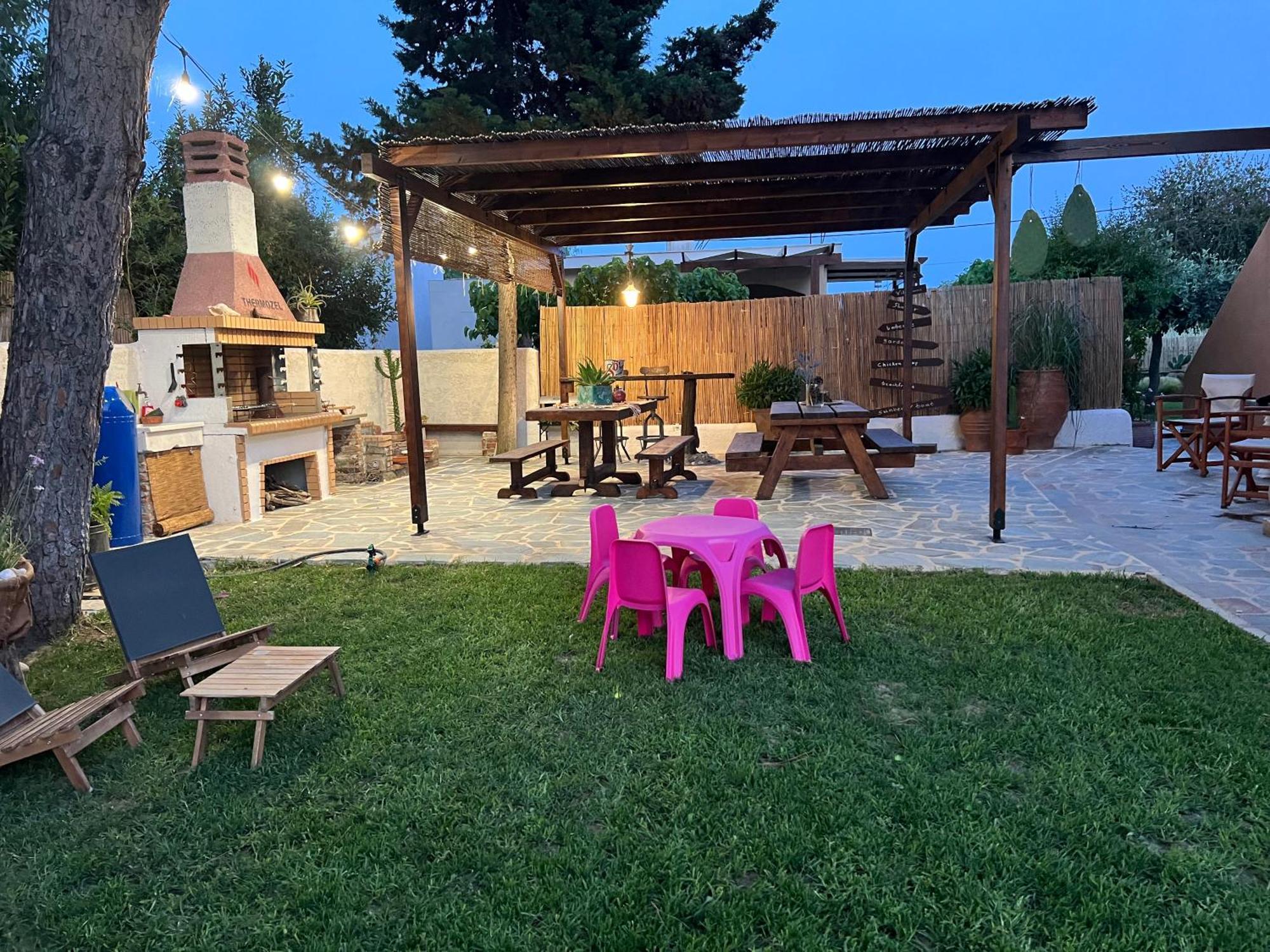 Pampas Seafront Villa, 6 Bedrooms, North Evvoia Kanatadhika Luaran gambar